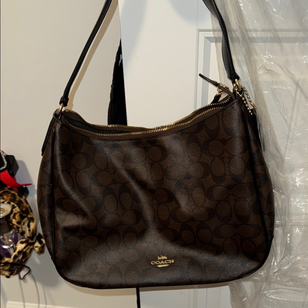 Coach Black Hobo Bag